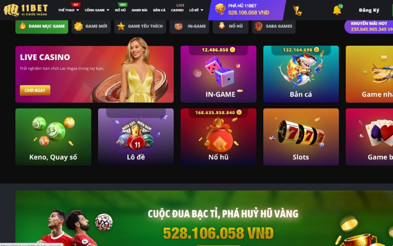 Những sản phẩm/ trò chơi HOT khác của 11bet